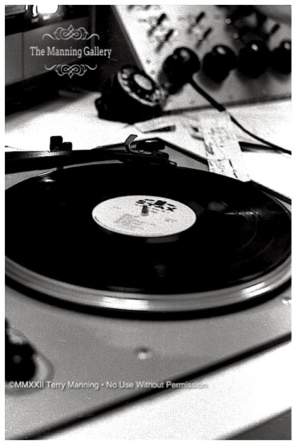 STAX Record on WHBQ Turntable 1968