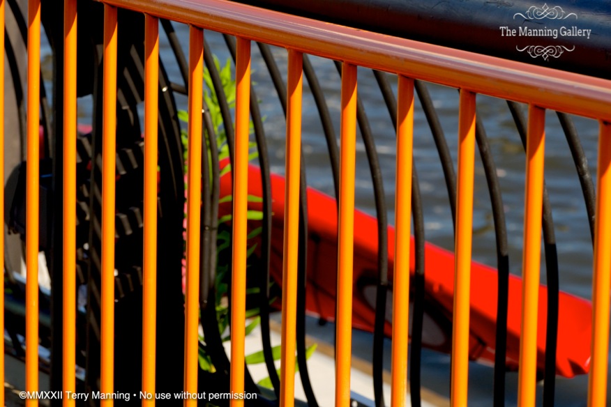 Orange, Black, Red